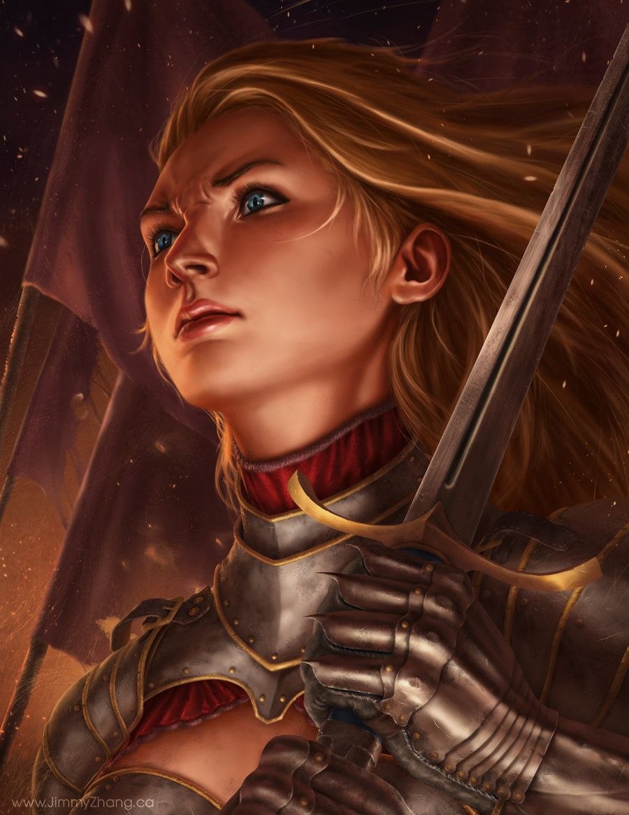 Паладин female Art