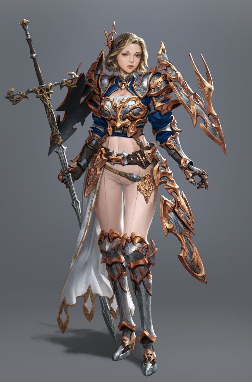 Паладин female Art