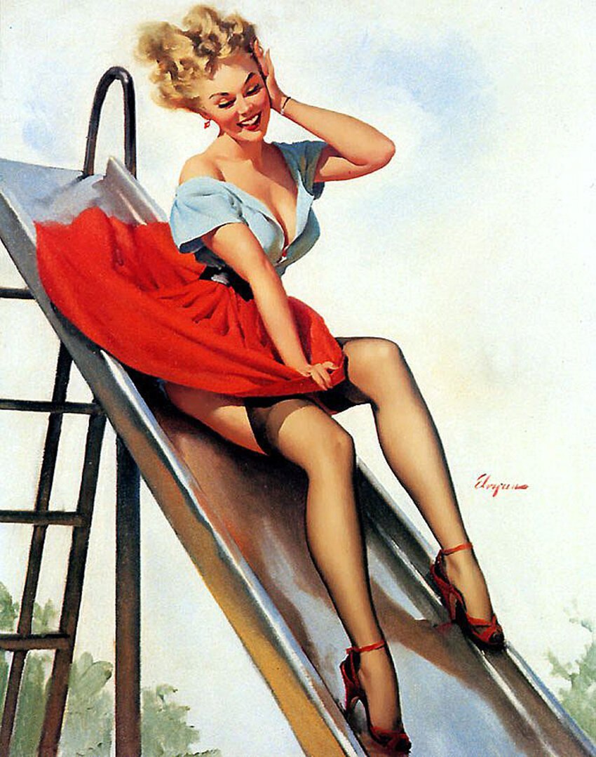 Джил Элвгрен Gil Elvgren