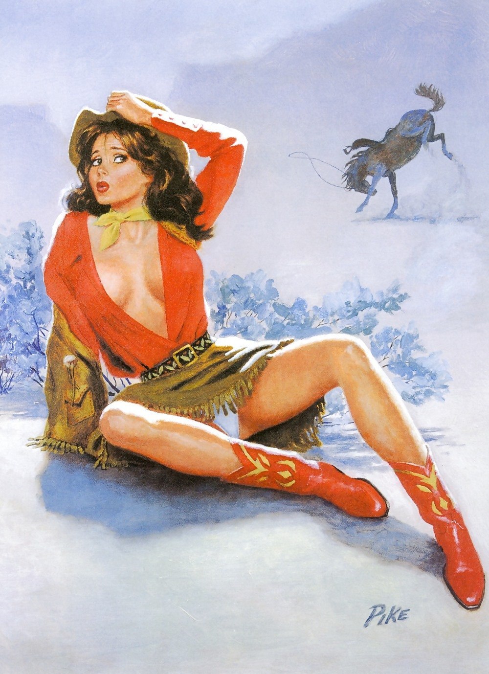 Gil Elvgren учительница