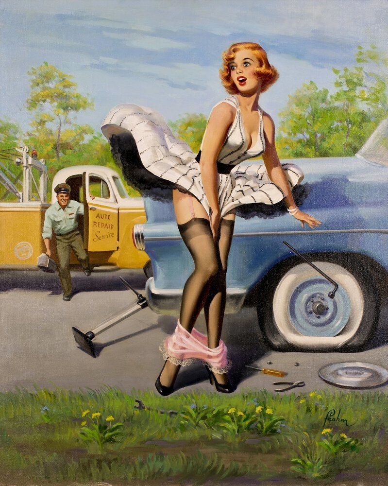 Джил Элвгрен Gil Elvgren