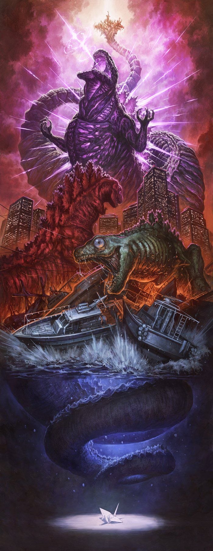 Годзилла 1954 и Shin Godzilla