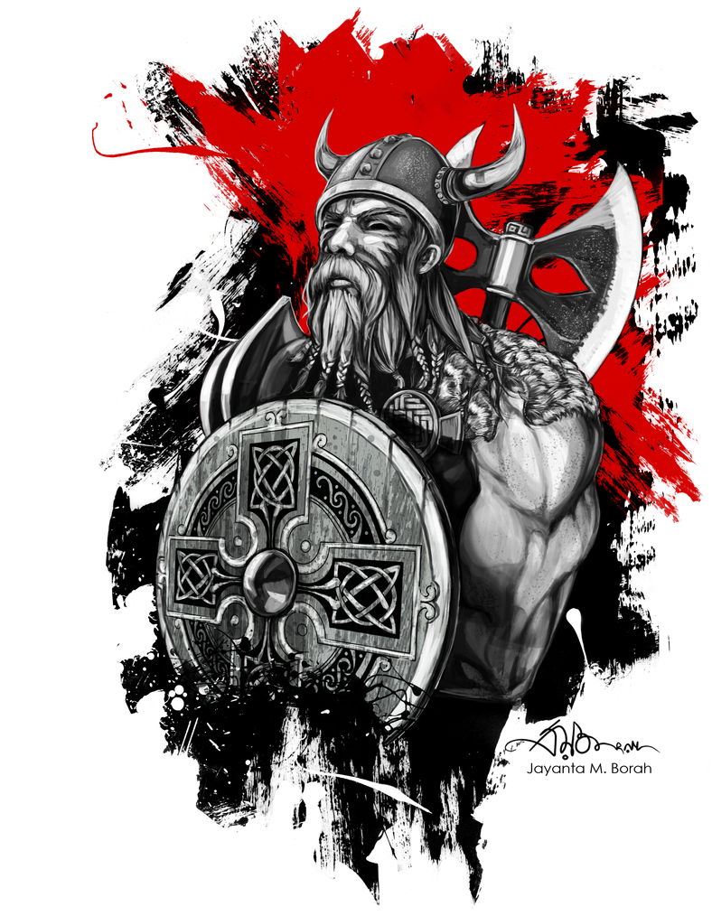Рисунки славянских воинов
