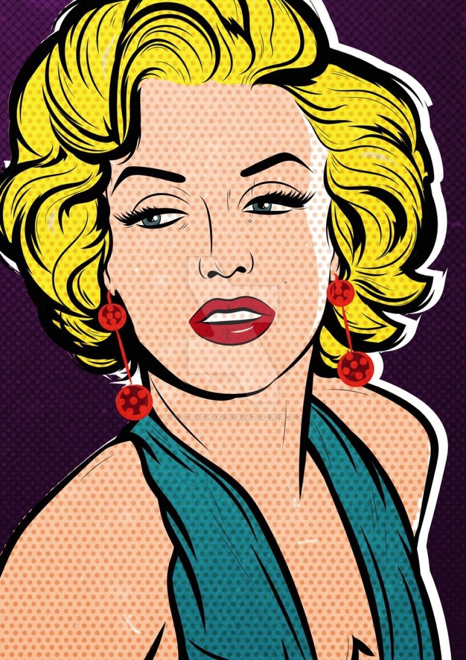 Портрет в стиле WPAP вектор