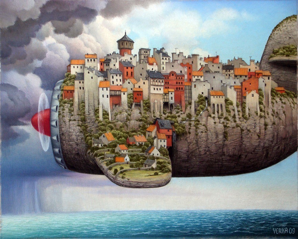 Чешский художник Яцек Йерка