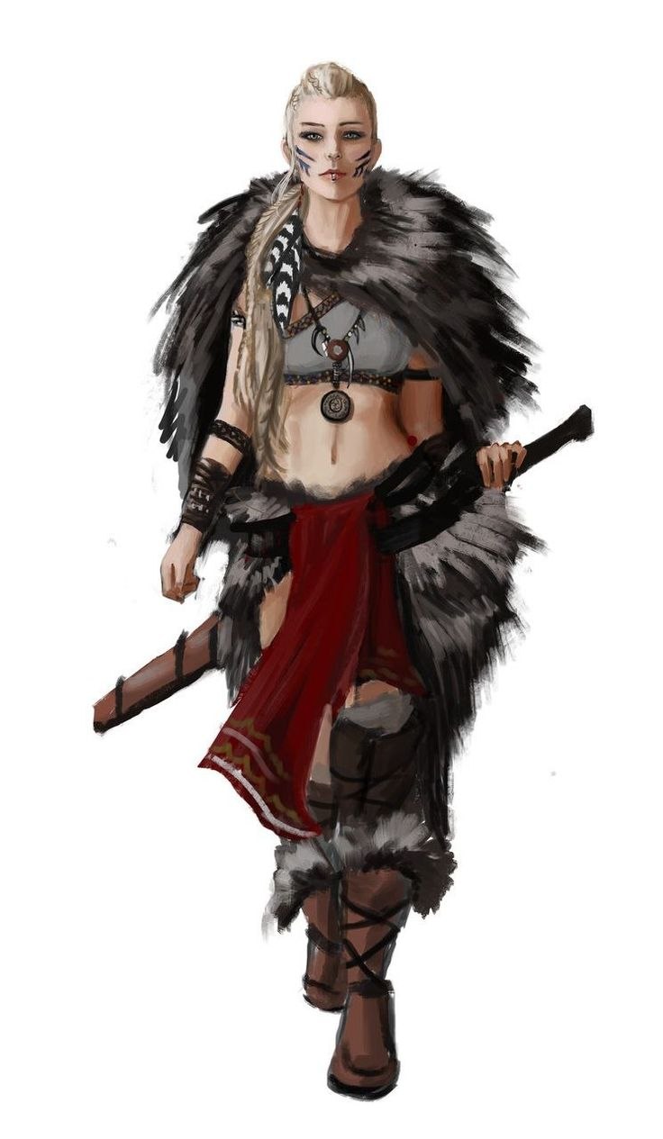 Дварф варвар Pathfinder