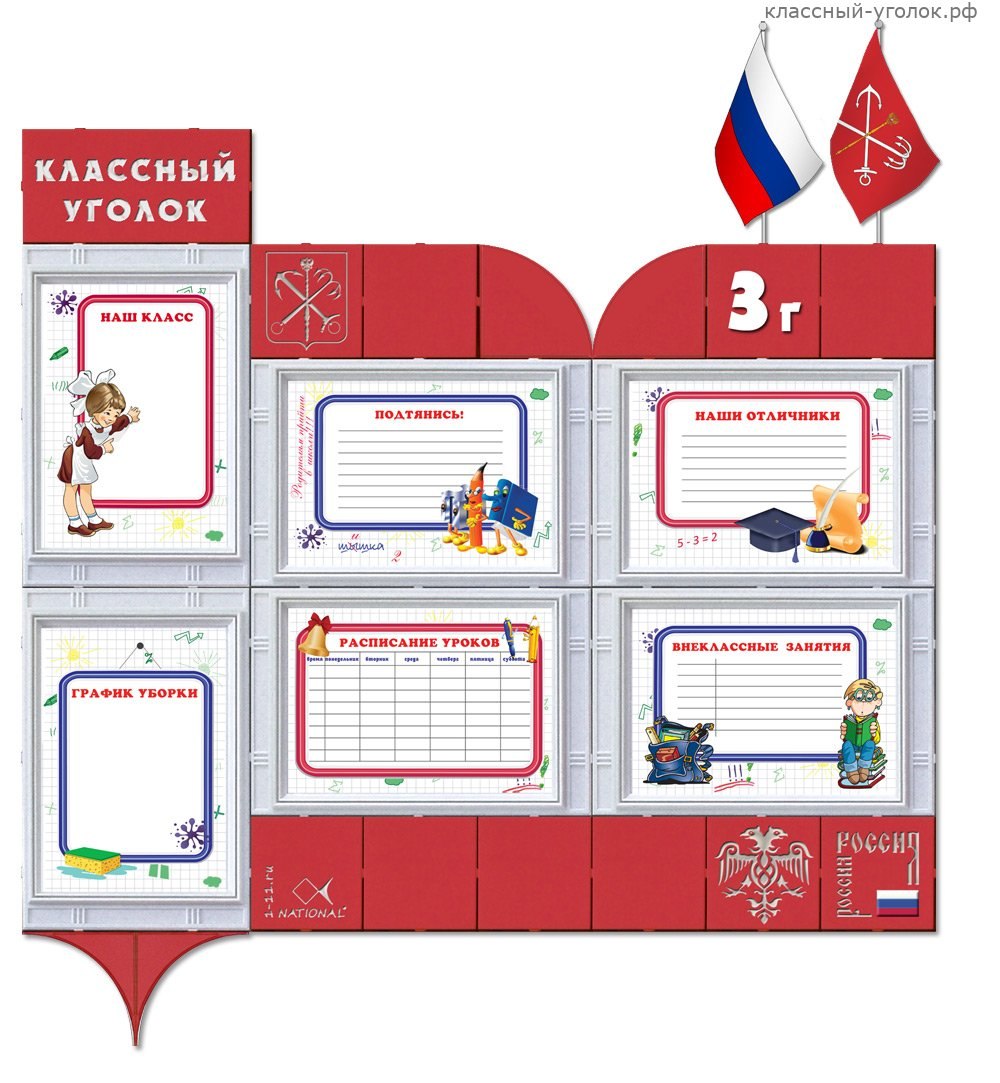 Классные уголки для старших классов