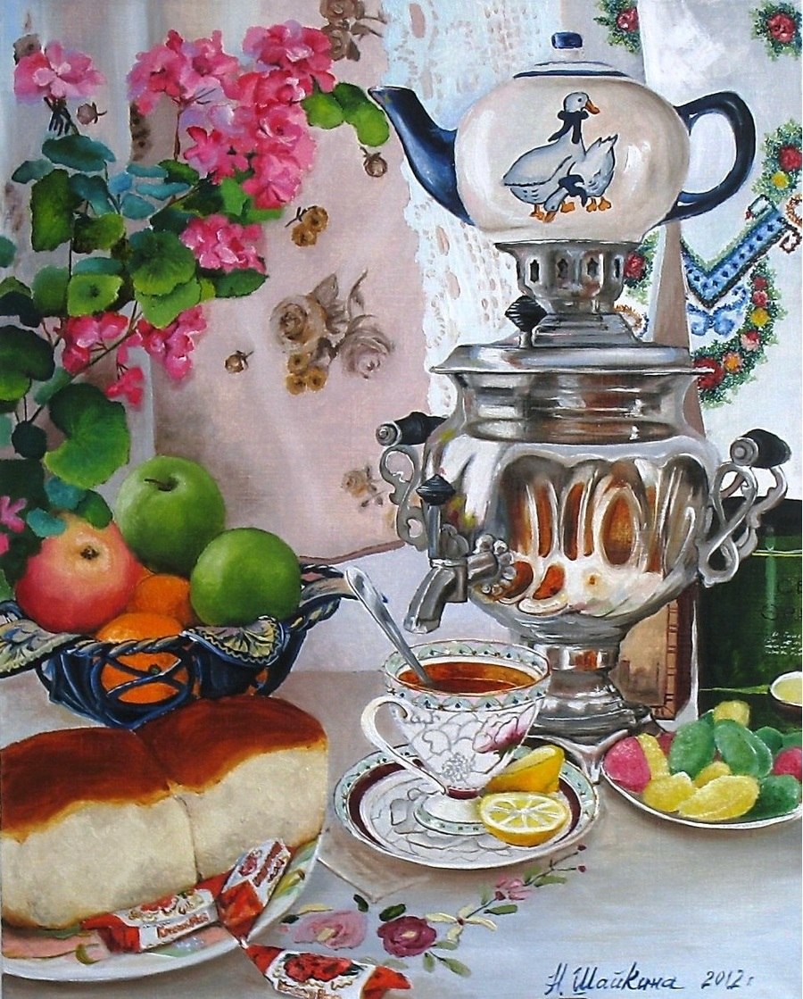 Красивые натюрморты с ромашками