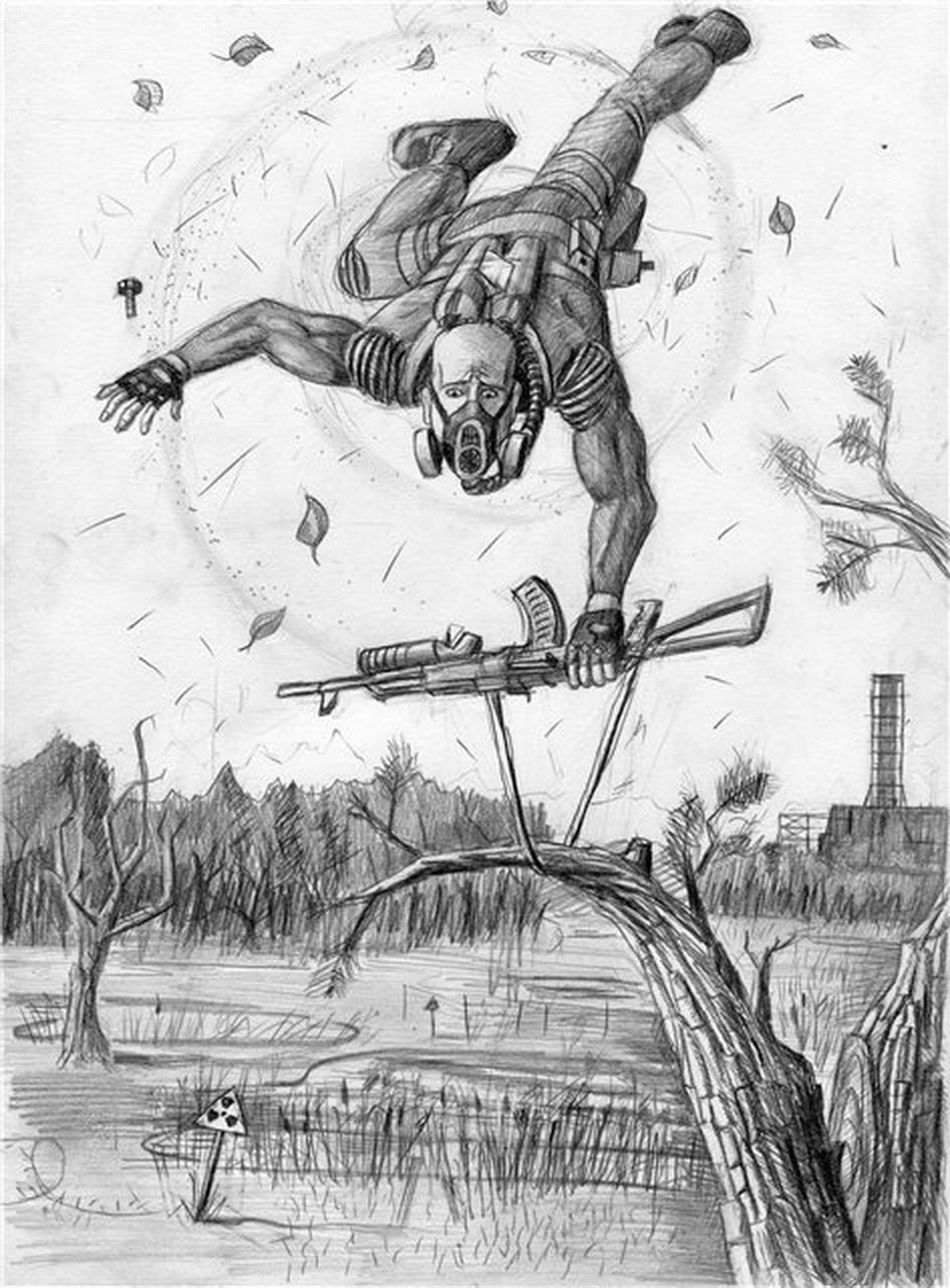 Metro 2033 Hunter Art