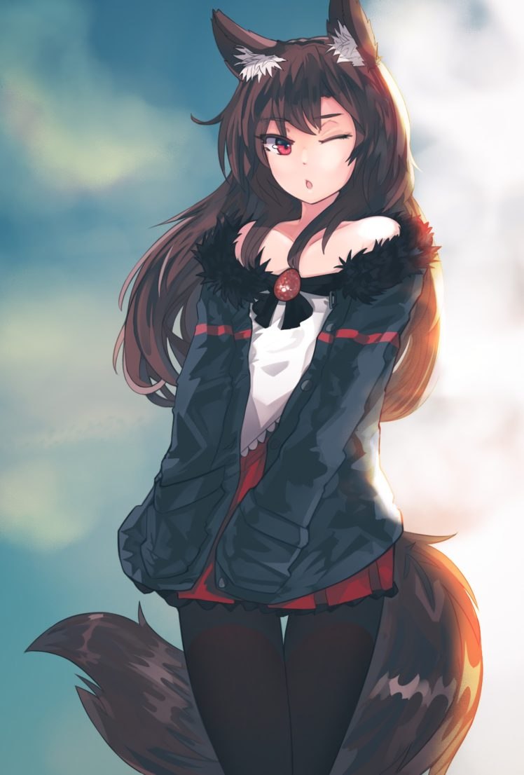 Кошка тян