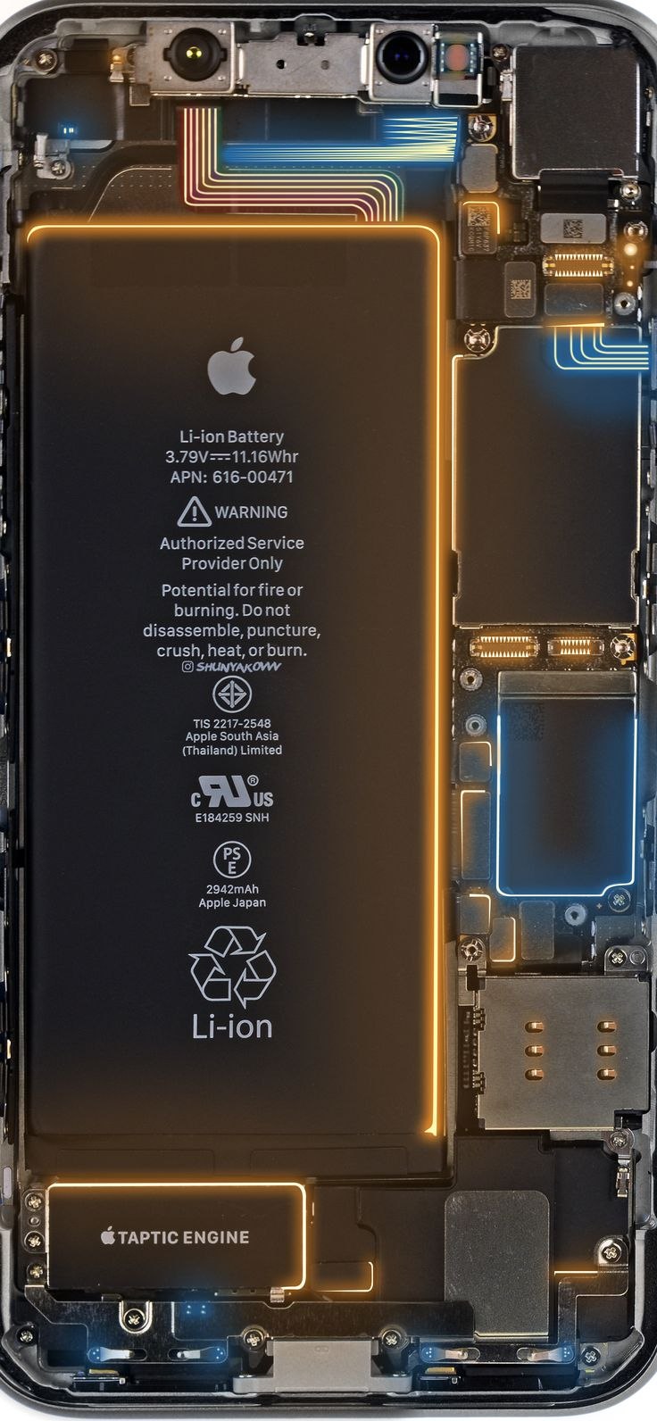 IFIXIT обои iphone XS Max