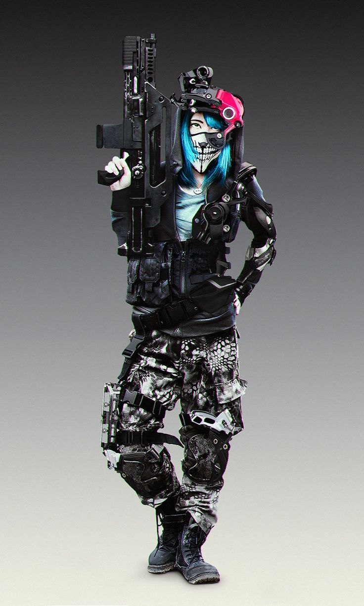 Cyberpunk разведчик