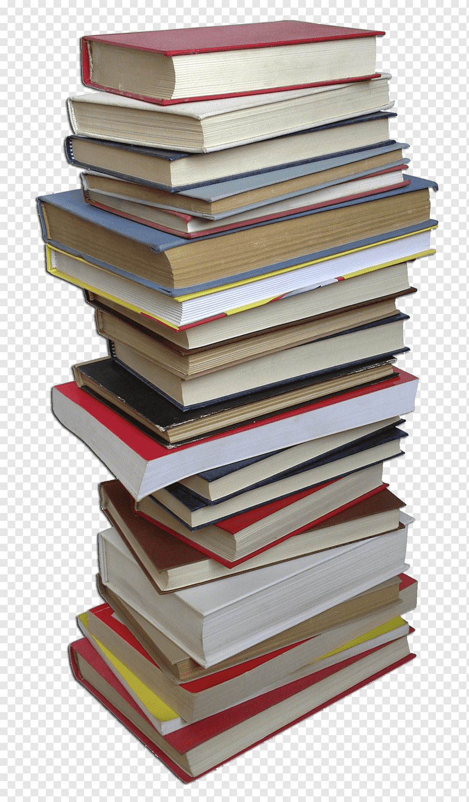 Большая стопка книг
