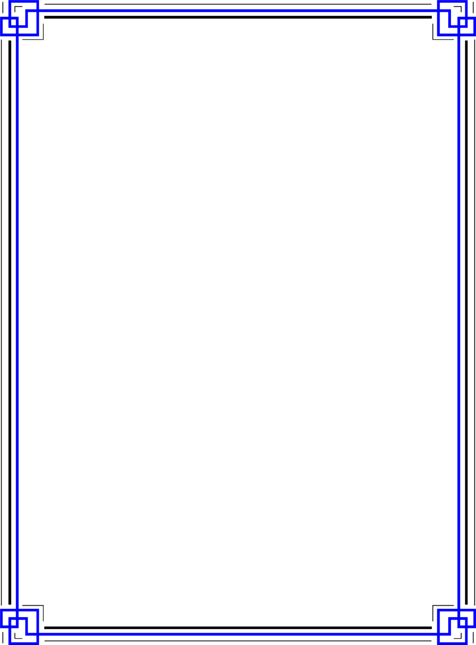 Рамка строгая
