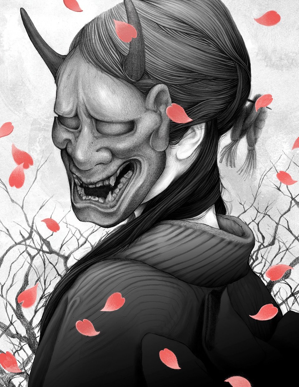 Hannya японский демон