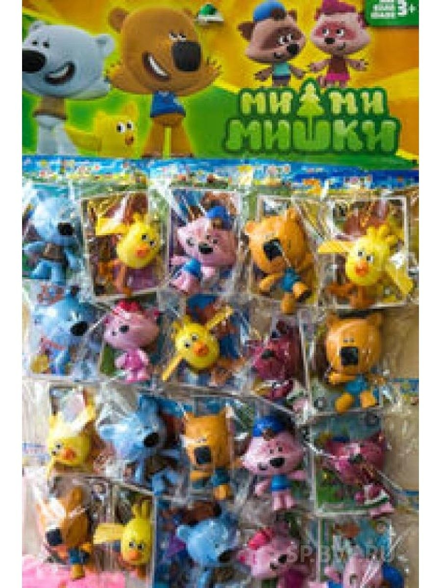 Пластиковые игрушки Мимимишки