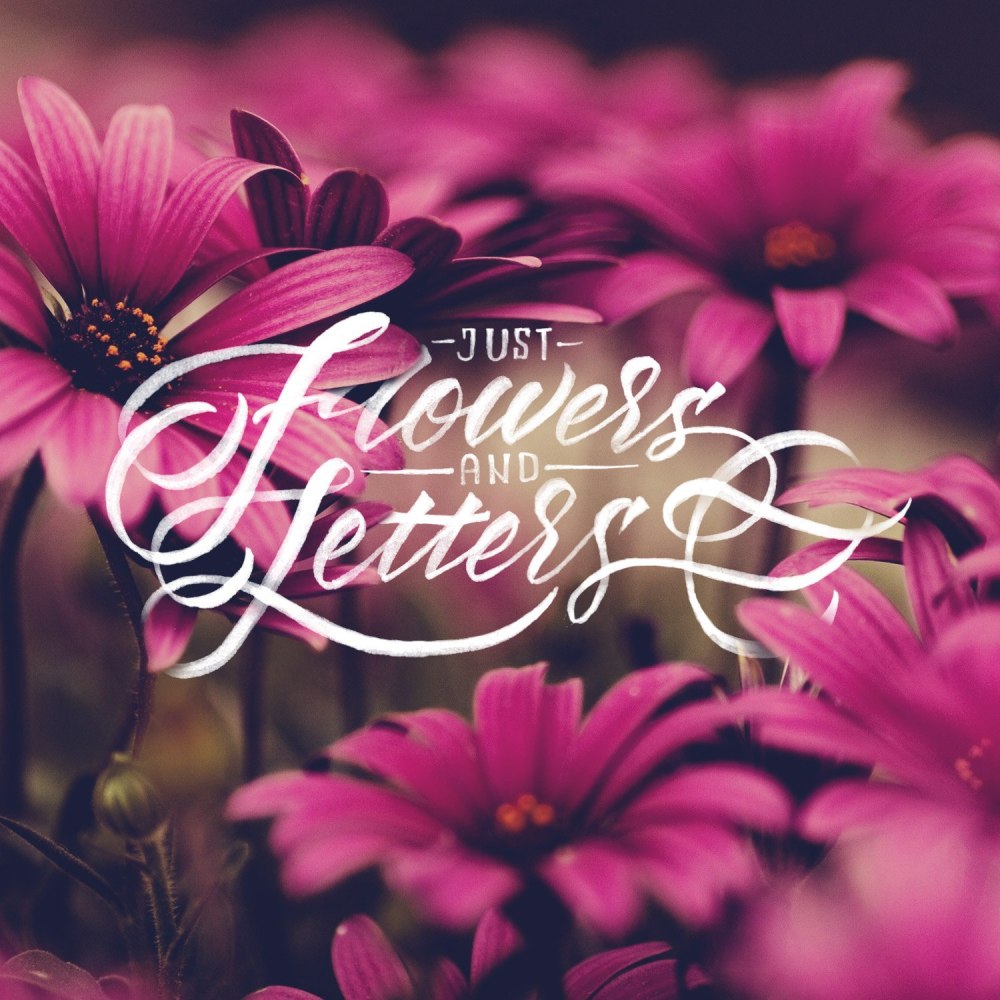 Flowers надпись