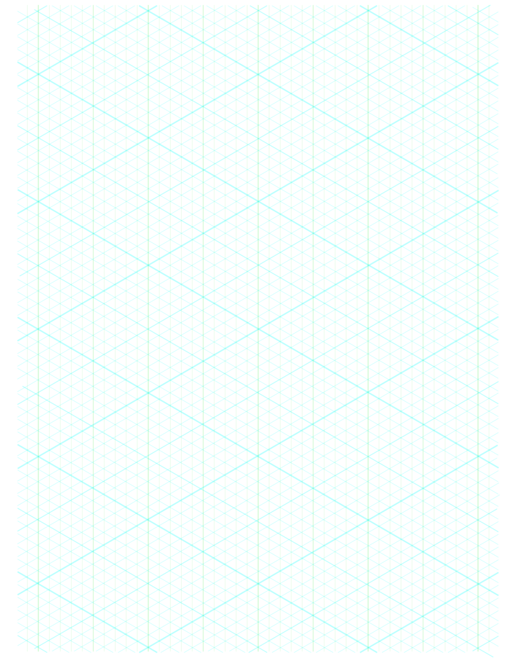 Isometric Grid 500x500
