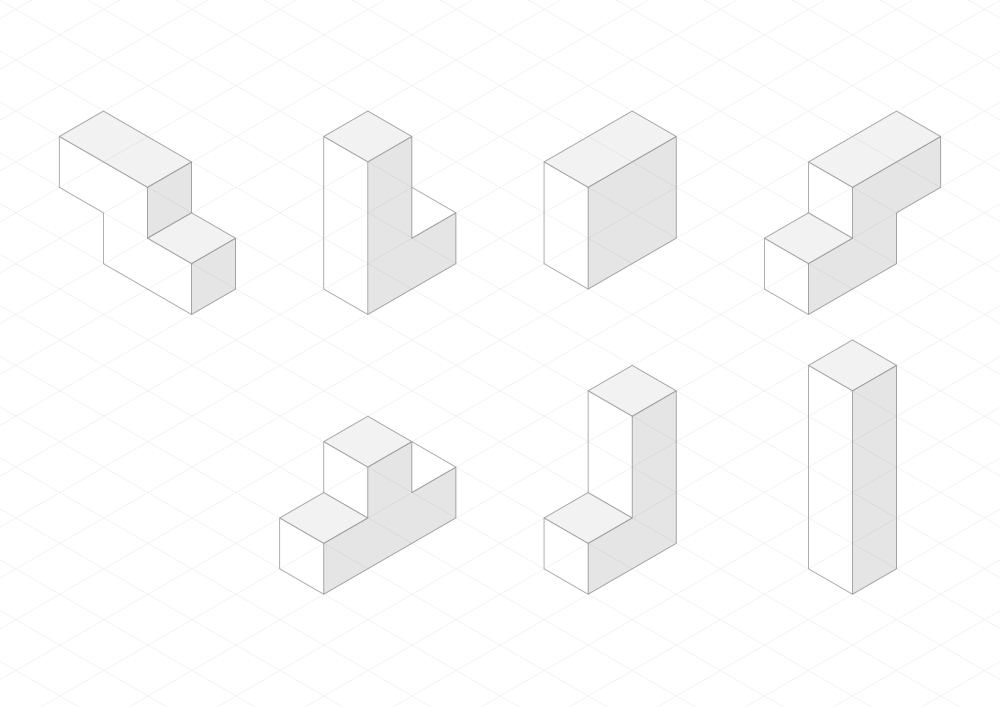 Сетка для изометрии а4