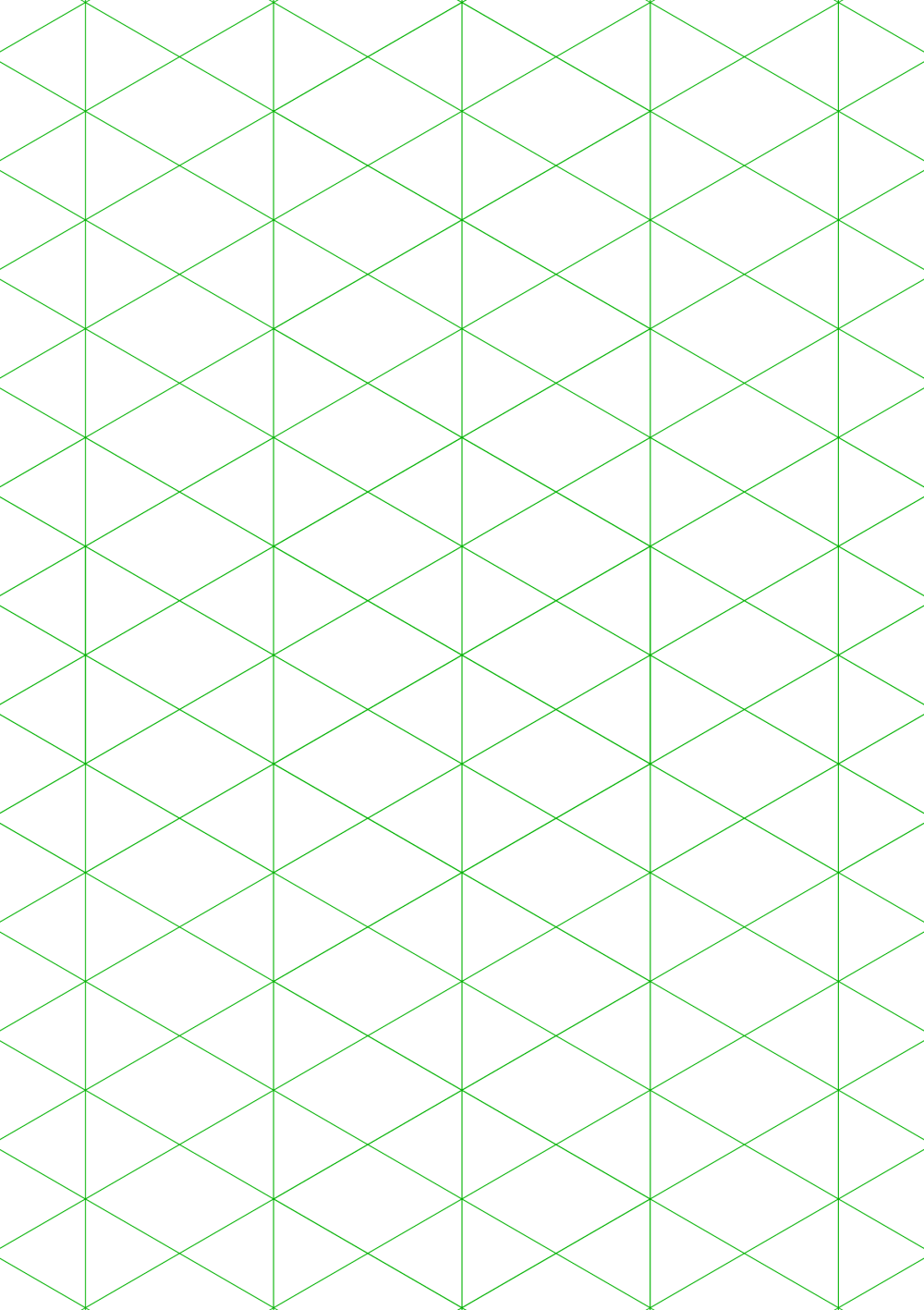 Isometric Grid 500x500