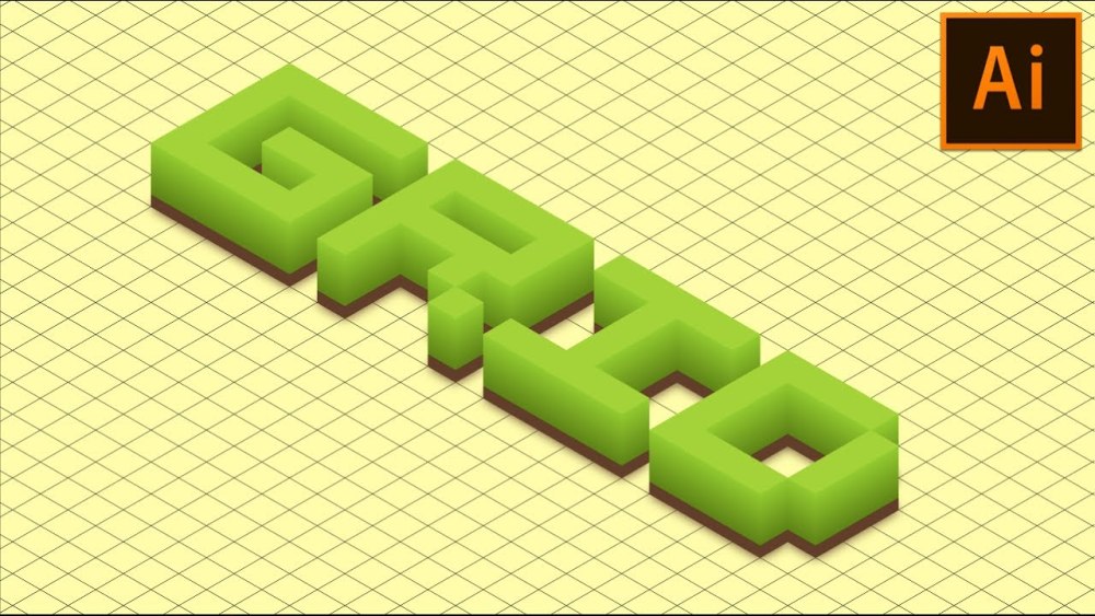 Изометрическая сетка 500 на 500