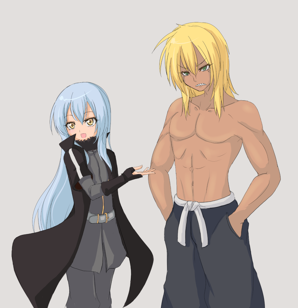Rimuru & Veldora Tempest