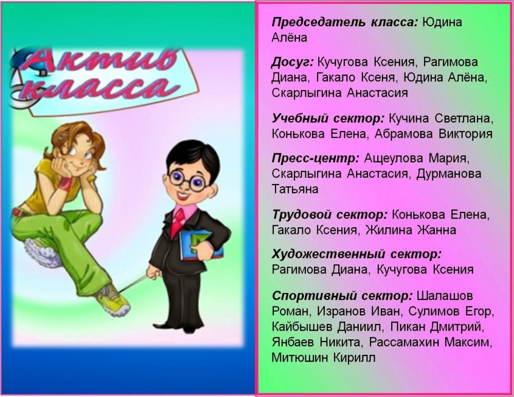 Рисунок поручения в классе