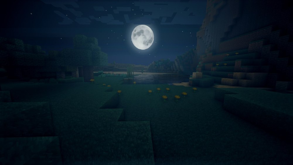Minecraft темные шейдеры