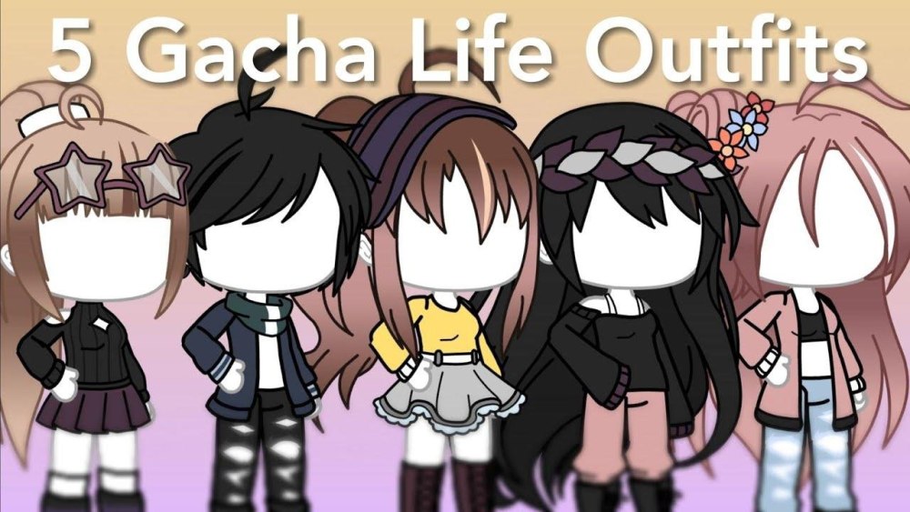 Гача Life одежда