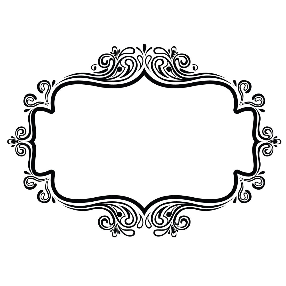 Винтажная Цветочная рамка