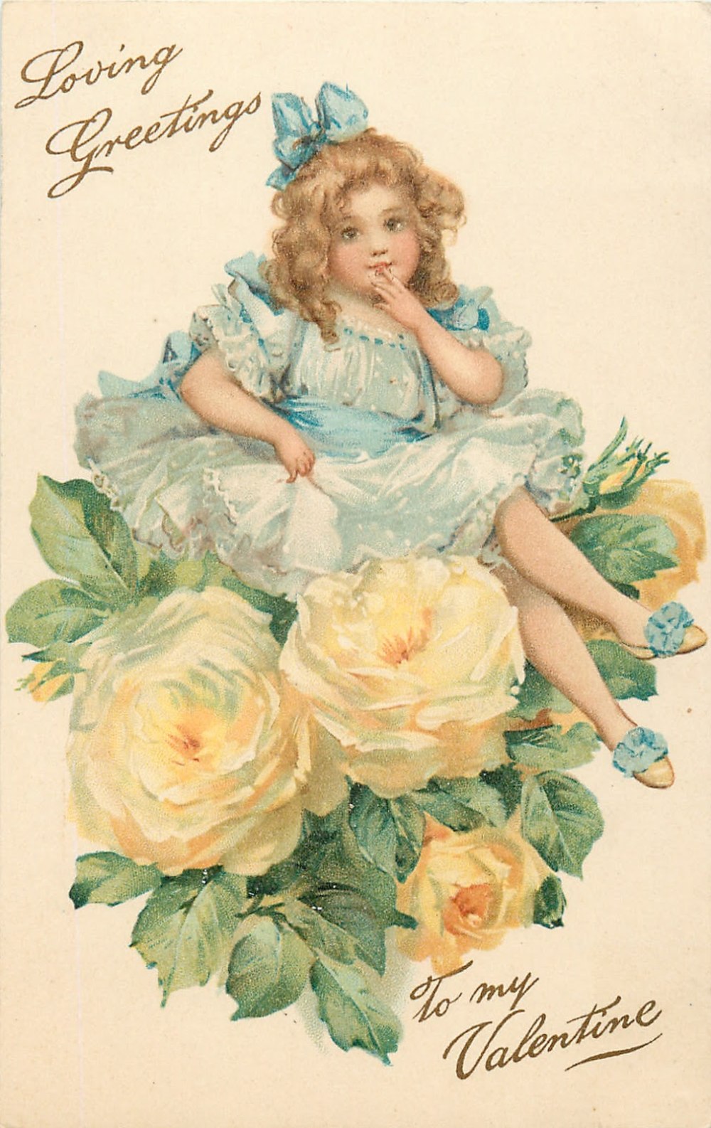 Винтажные открытки с детьми от Frances Brundage