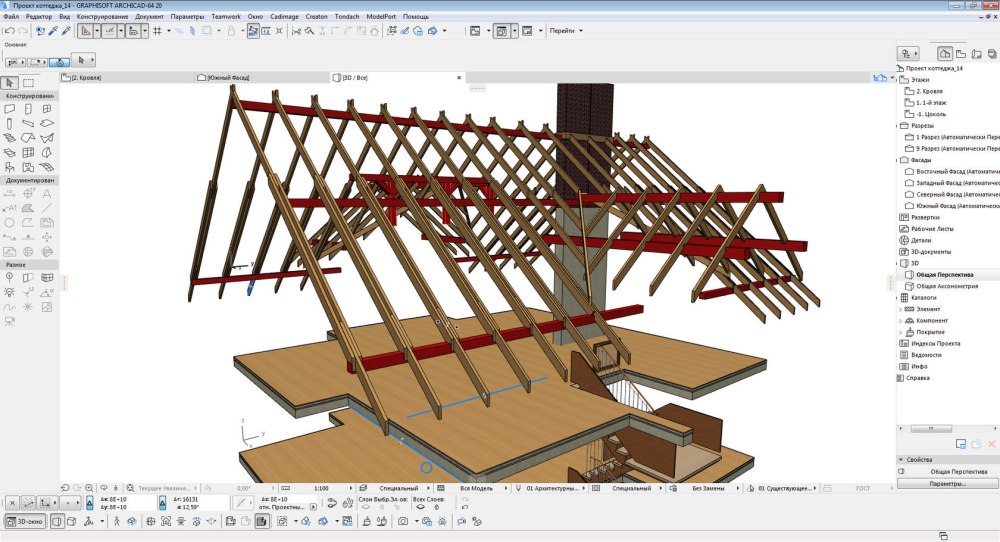 Моделирование лестниц в Revit