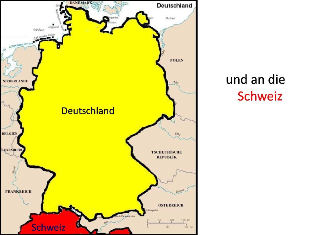 Die Bundesrepublik Deutschland карта