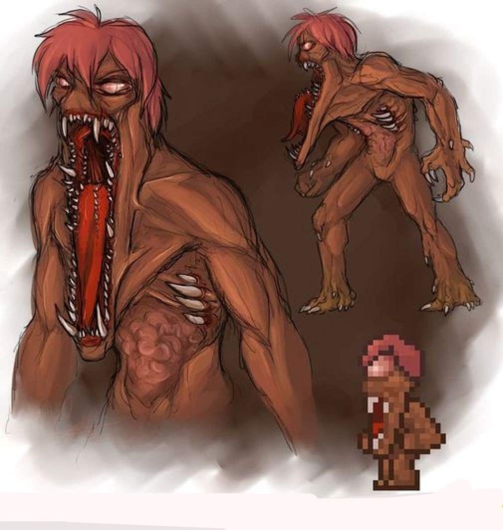 Terraria хуманизация боссов