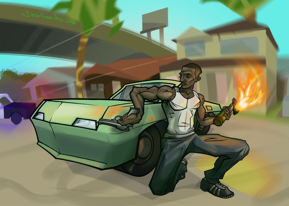 GTA sa арт