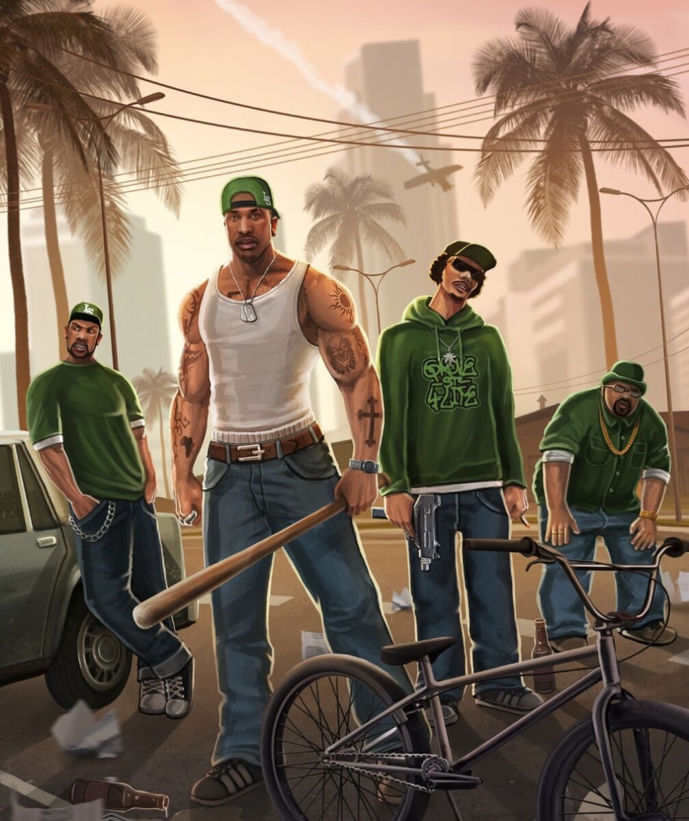 GTA sa скин Вайс Сити