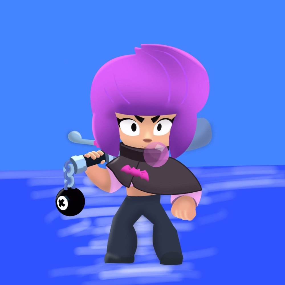 Brawl Stars бандитка Шелли иконка