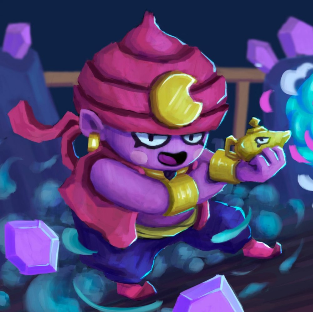 Сэнди Brawl Stars арт