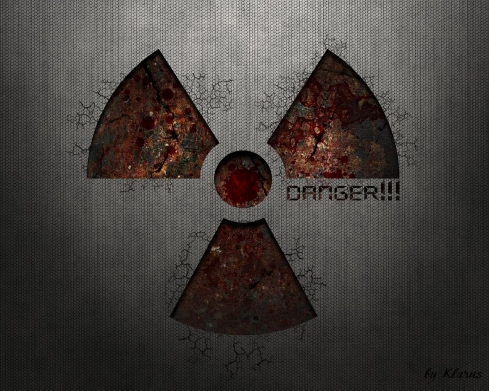 Знак радиации s.t.a.l.k.e.r