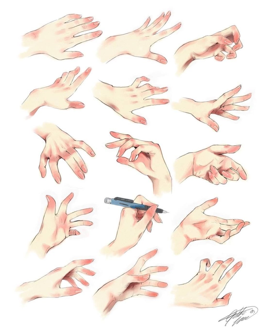 Reference right hand