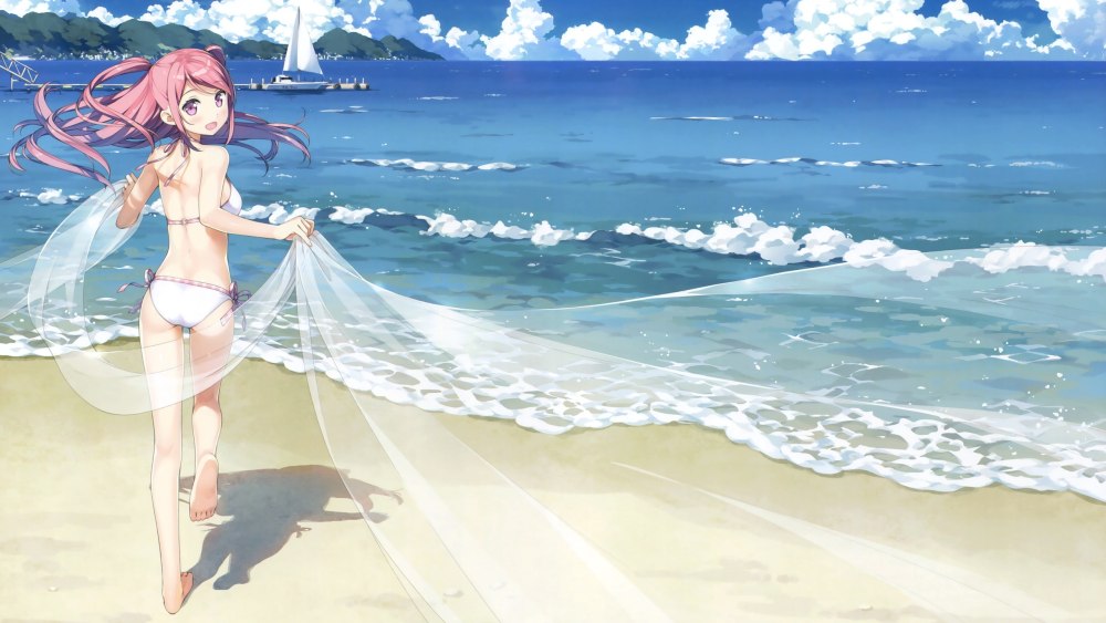 Maki Nishikino в купальнике