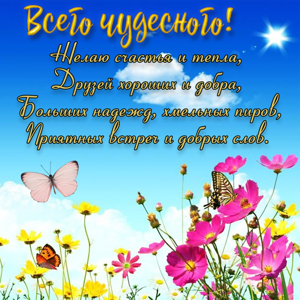 Поздравления с хорошим днем