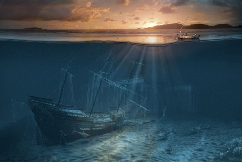 Корабль-призрак, Балтийское море
