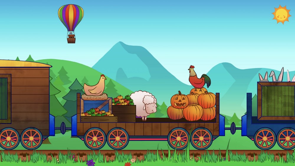 Паровозик Vtech музыкальный