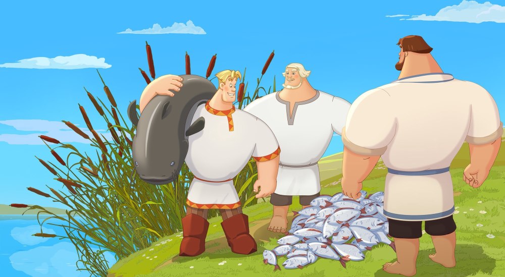 Илья Муромец три богатыря картина