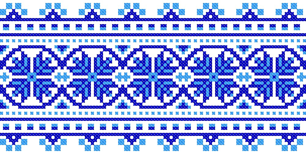 Белорусский орнамент лента