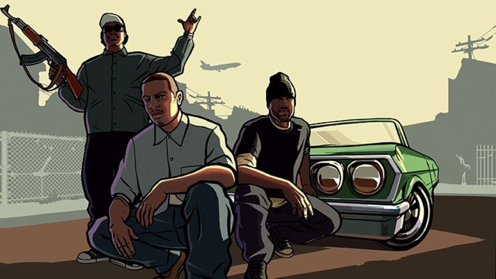 Grand Theft auto San Andreas Art