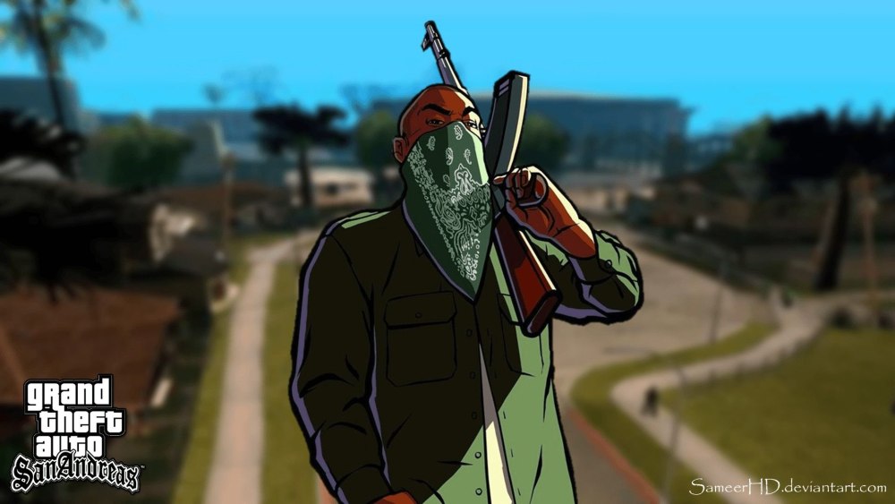 Рисунки ГТА Сан андреас