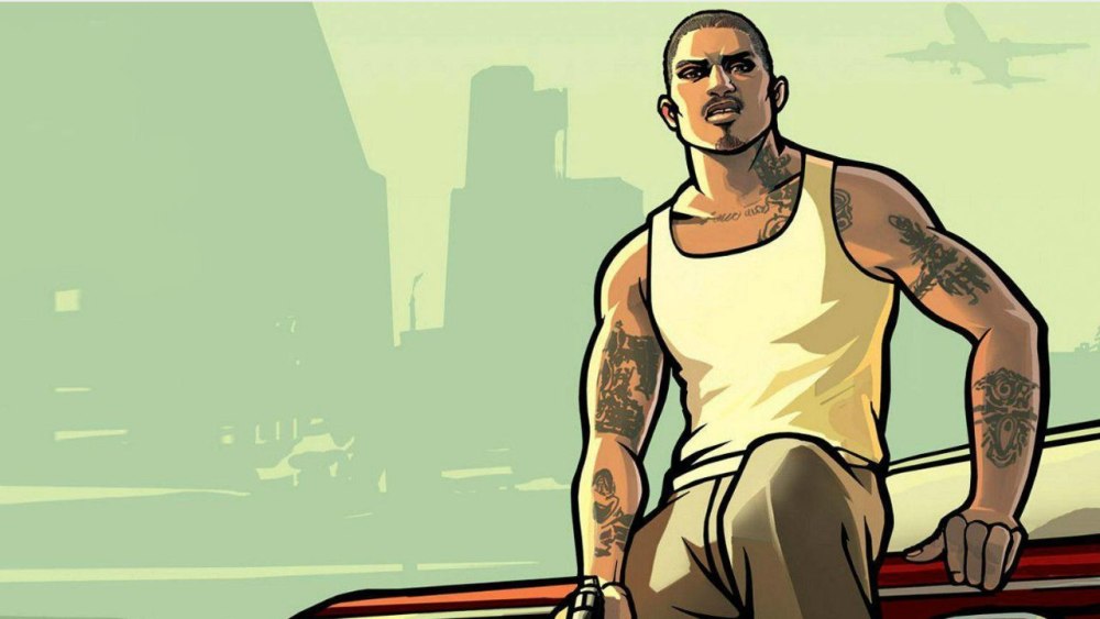 Grand Theft auto San Andreas обложка игры