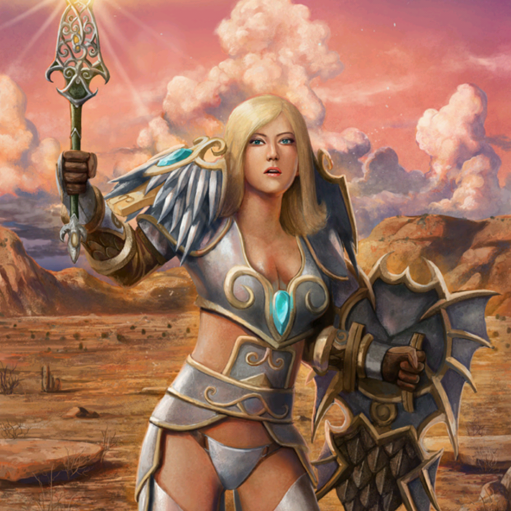 World of Warcraft Паладин девушки